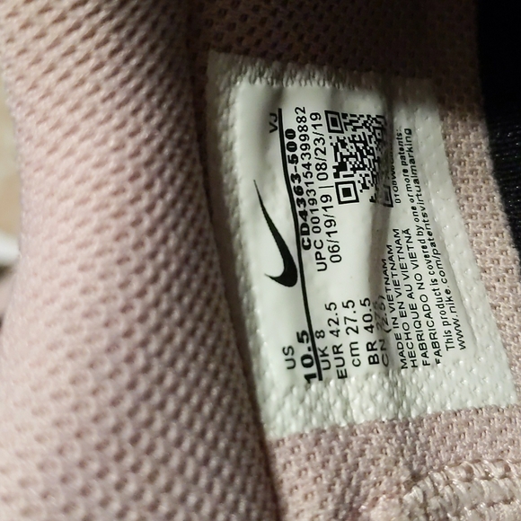 Nike Joyride Dual Run Women's Running Shoes Sz 10.5, Plum/Chalk - Picture 6 of 6